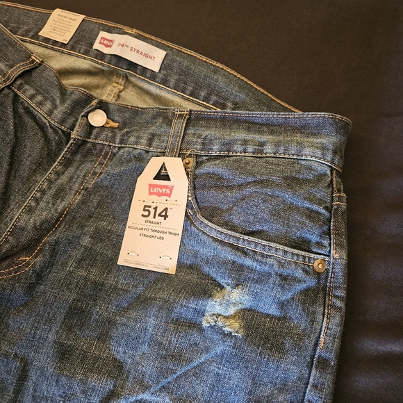 NWT Levis Strauss Straight leg Jeans - Picture 11 of 12